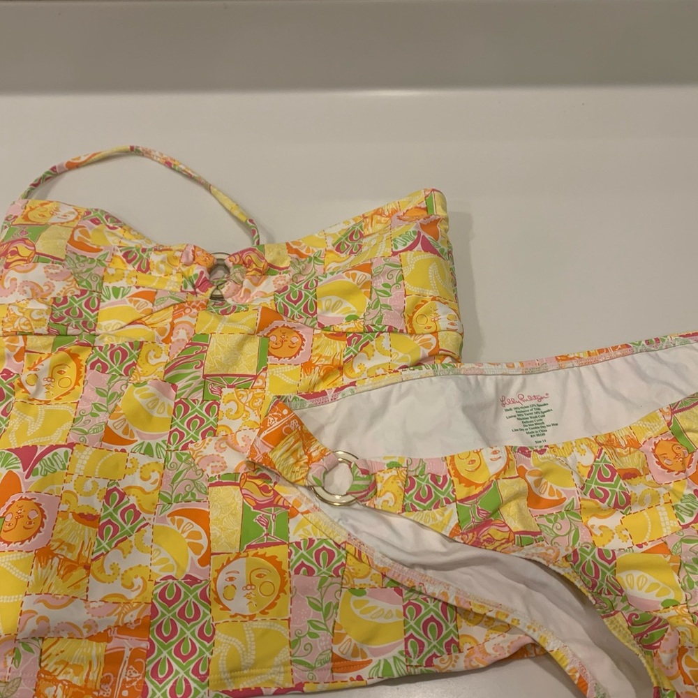 NWOT Vintage Lilly Pulitzer Tankini size 14
